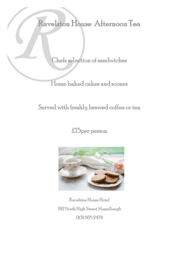 Afternoon Tea - Ravelston House