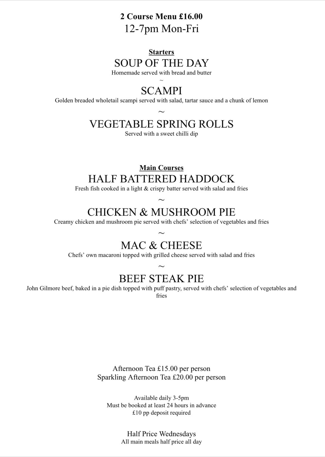 Menus Ravelston House menus-ravelston-house